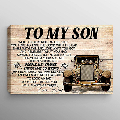 0.75'' Framed Canvas