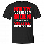 nobody shirt, Black, Unisex T-Shirt