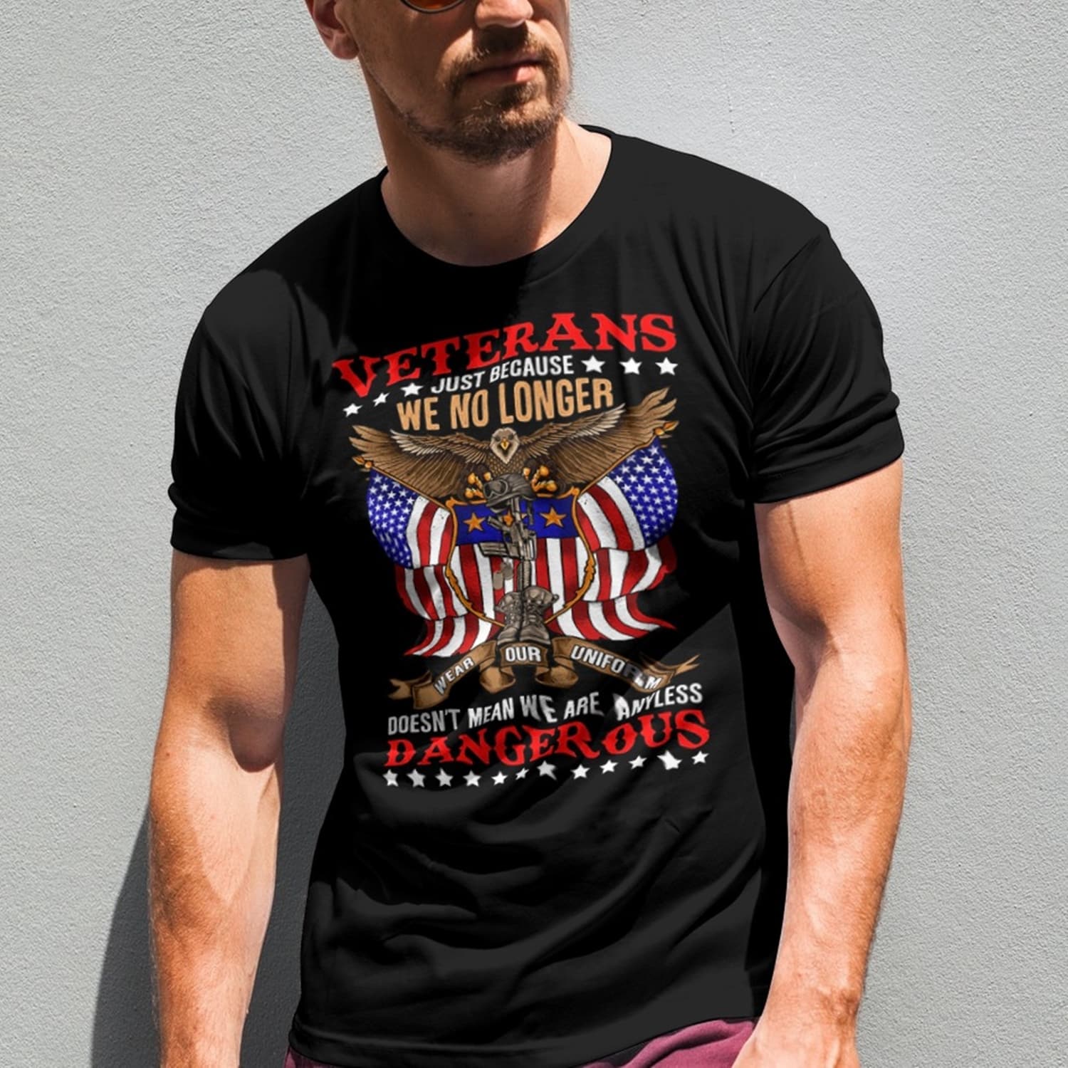 4NH. Veterans Less Dangerous-T shirt mk1