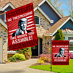 5TM. No Trespassing Asshole (7) Garden & House Mockup 3