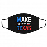 Make Everywhere Texas American, White, Cloth Face Cover – Medium/Large Make Everywhere Texas American, White, Cloth Face Cover – Medium/Large