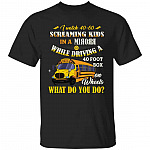 I Watch 40-60 Screaming Kids inT-Shirt, Black, Unisex T-Shirt