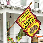 30x40 House Flag Mockup 7