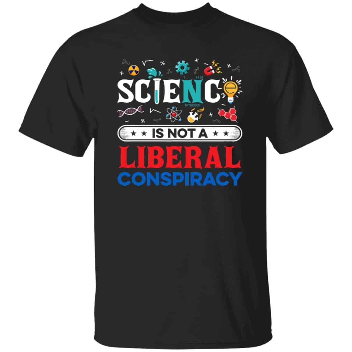 Science Liberal t, Black, Unisex T-Shirt