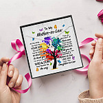 To My Mother In Law All The While My Love For Your Son Has Grown Alluring Beauty Necklace - Mother In Law Wedding Gifts