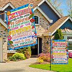 6MH. Pool rules Flag-30x40 Garden & House Mockup 3