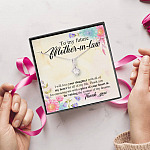 To My Future Mother In Law I Will Love Your Daughter With All Of My Heart From Groom Alluring Beauty Necklace
