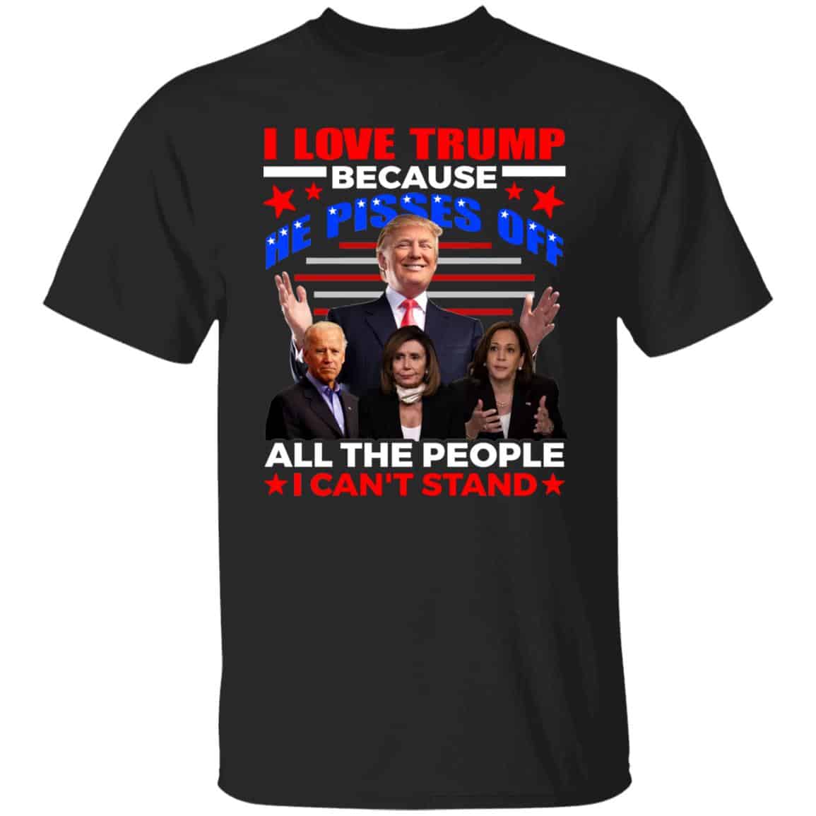 pisses shirt, Black, Unisex T-Shirt