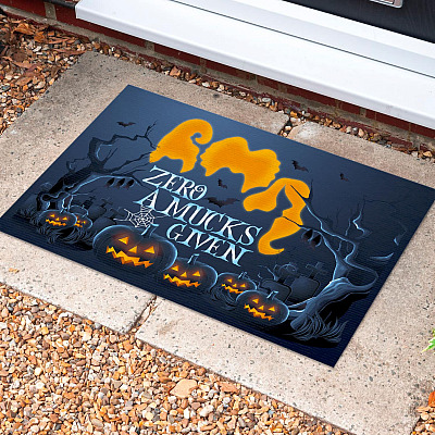 Zero Amucks Given Funny Hocus Decorations Pocus Entrance Indoor Outdoor Decorative Doormat