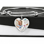 Personalized Photo Hold Me In Your Memories Find Me In Your Dreams Memorial Luxury Heart Pendant Necklace Personalized Photo Hold Me In Your Memories Find Me In Your Dreams Memorial Luxury Heart Pendant Necklace