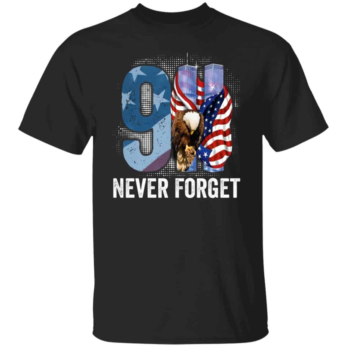never forget shirt, Black, Unisex T-Shirt