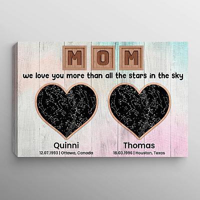 0.75'' Framed Canvas