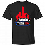 Fuck Biden Trump 2024 tee, Black, Unisex T-Shirt