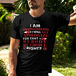 13Th. I Am Unvaccinated(tee) mk1