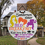 3UT. Sanderson Sister Kids (5) Door Sign Mockup 3
