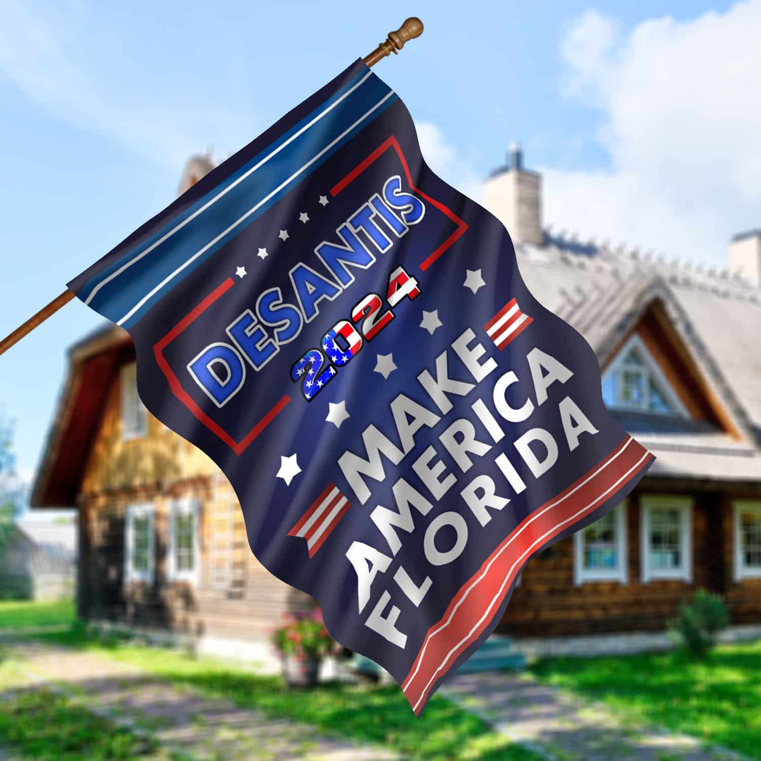 2O. DeSantis 2024-30x40 House Flag Mockup 5