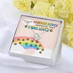 Dog Mom I Crossed the Rainbow Bridge Knowing That I Was Loved Love Knot Pendant Necklace