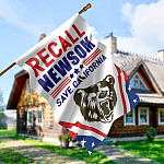 30x40 House Flag Mockup 5