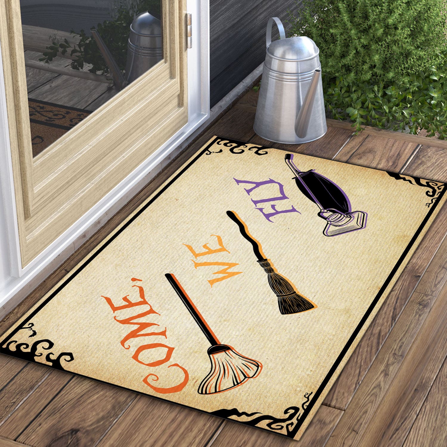 32 HG. Come We Fly () Doormat Mockup 3