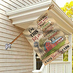 2MH. On This Farm Flag 30x40 House Flag Mockup 2