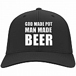 made beer, Black, Twill Cap