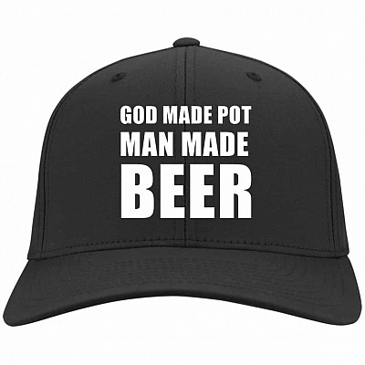made beer, Black, Twill Cap