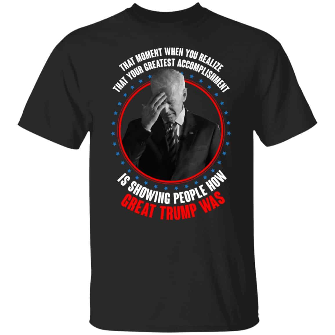 That Moment When You Realizeen Shirt, Black, Unisex T-Shirt