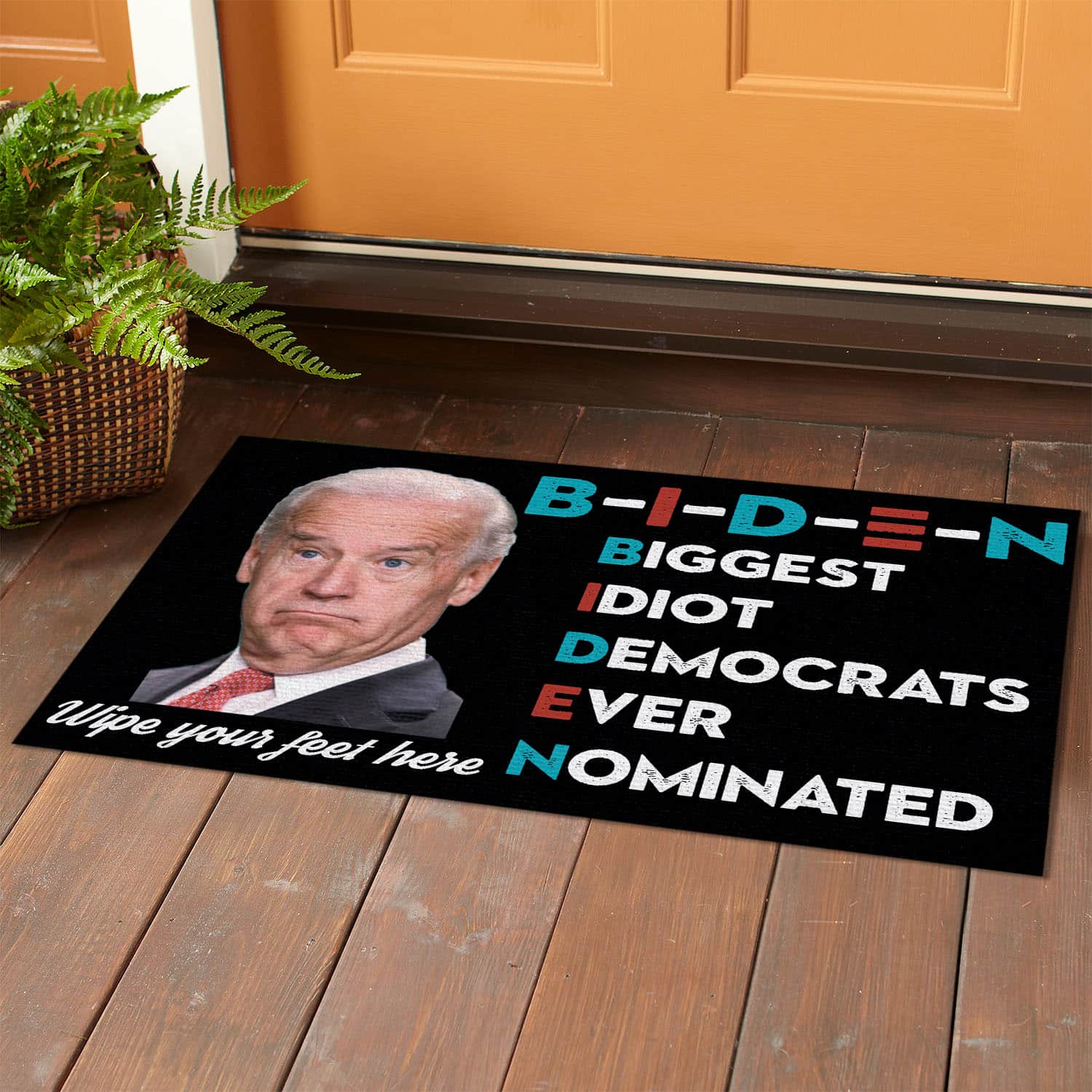4P ưu tiên. Democrats ever nominated 2 Doormat mockup 1