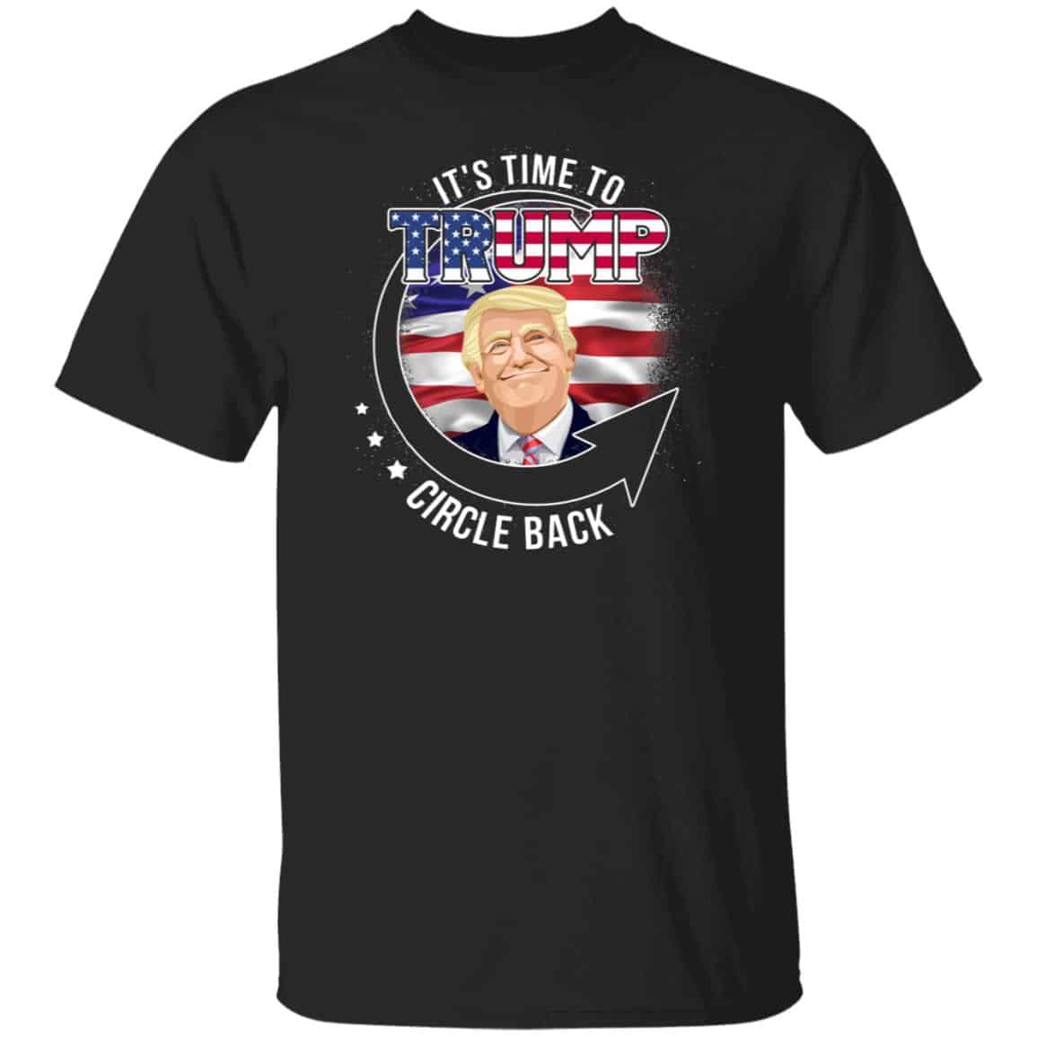 trump circle 2, Black, Unisex T-Shirt