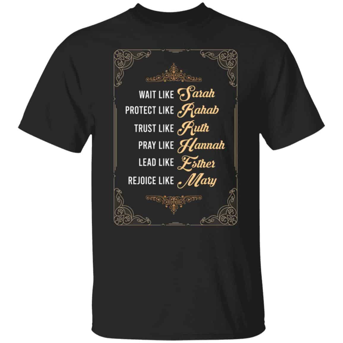 Wait Like Sarah Protect Tshirt, Black, Unisex T-Shirt Wait Like Sarah Protect Tshirt, Black, Unisex T-Shirt