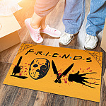 1KT. Love Halloween Characters (4) Doormat mockup 6