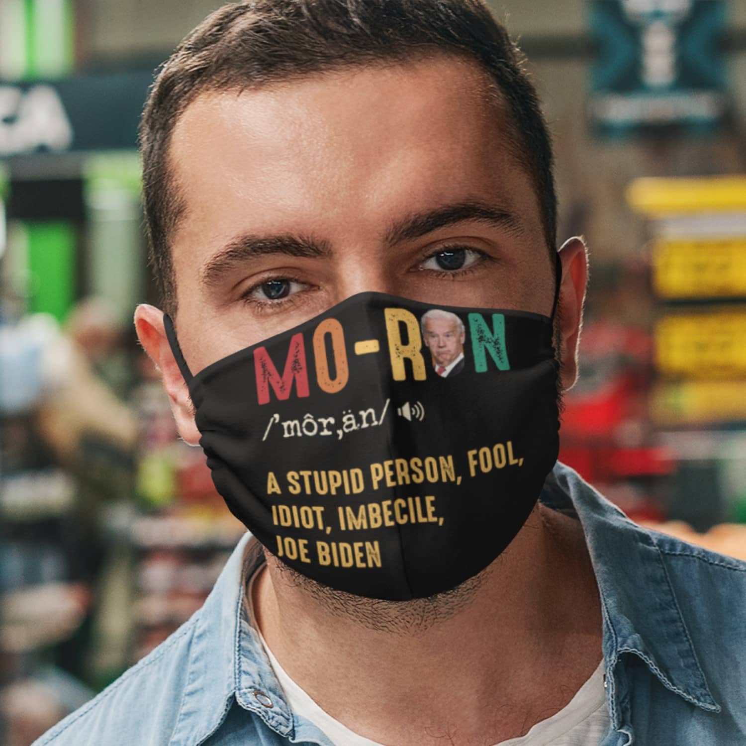 4Th ưu tiên. Moron Biden - Mask (1) mk1