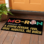 4Th ưu tiên. Moron Biden - Doormat (1) Doormat mockup 1
