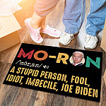 4Th ưu tiên. Moron Biden - Doormat (1) Doormat mockup 6