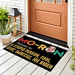 4Th ưu tiên. Moron Biden - Doormat (1) Doormat mockup 8