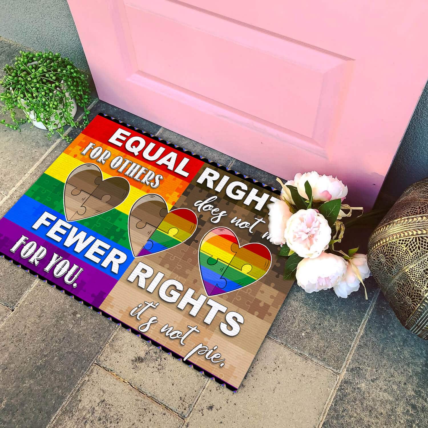 7TM. Equal Rights (6) Doormat mockup 4