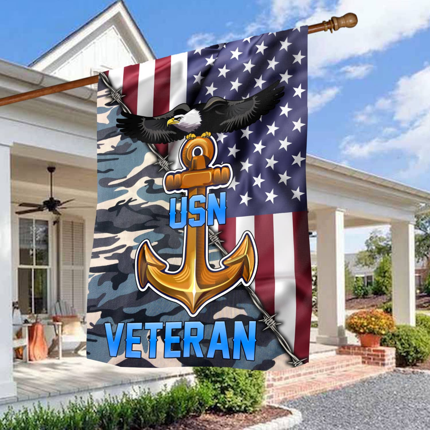 30x40 House Flag Mockup 3