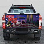 13 HG UU TIEN. 9 11 Never Forget Wrap (5) Tailgate Wrap Mockup 2