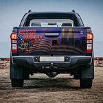 13 HG UU TIEN. 9 11 Never Forget Wrap (5) Tailgate Wrap Mockup 4