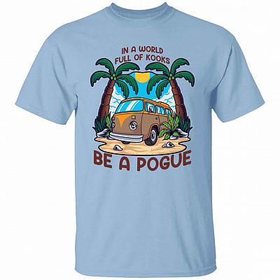 1N.In A WOrld Full Oh Kooks, Light Blue, Unisex T-Shirt