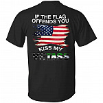 1N.If The Flag Offends YOu (4), Black, Unisex T-Shirt 1N.If The Flag Offends YOu (4), Black, Unisex T-Shirt