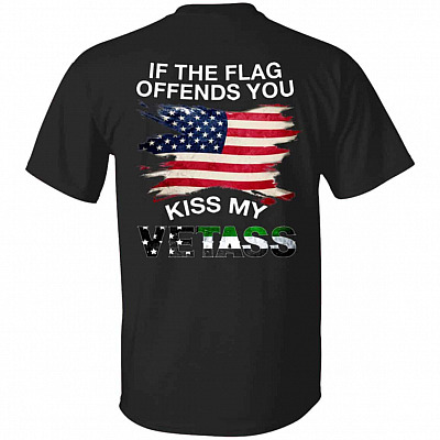 1N.If The Flag Offends YOu (4), Black, Unisex T-Shirt