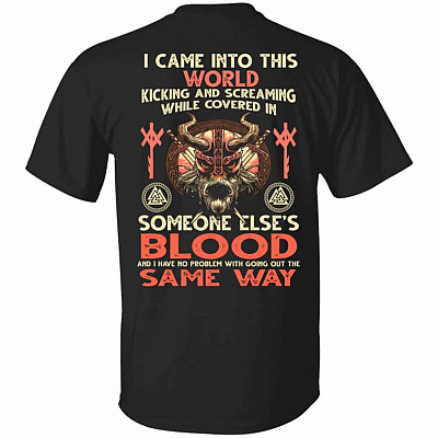 1N.I Came Into This World 5, Black, Unisex T-Shirt