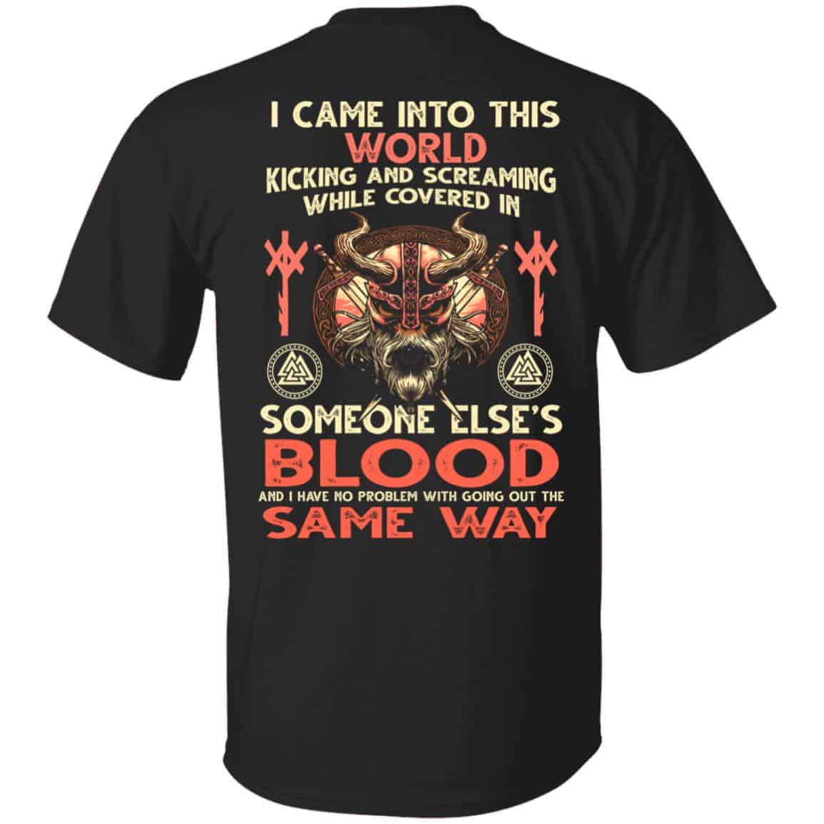 1N.I Came Into This World 5, Black, Unisex T-Shirt