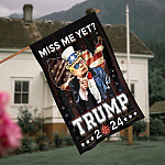 4KT. Miss Me Yet Trump 2024-30x40 House Flag Mockup 4