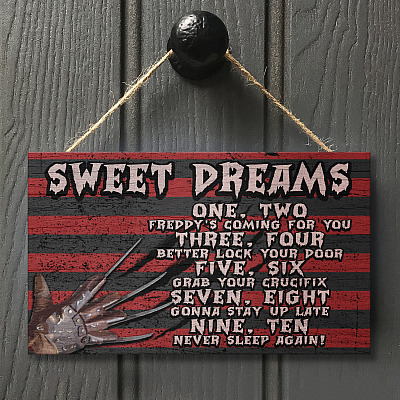Wooden Door Sign