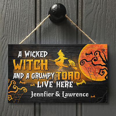 Wooden Door Sign