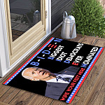 5VT. UU TIEN Biden Biggest Idiot Doormat Doormat mockup 3