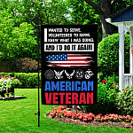 5Th. American Veteran Garden Flag Mockup 2