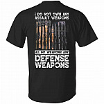 I Do Not Own Any AssauOnly, Black, Unisex T-Shirt I Do Not Own Any AssauOnly, Black, Unisex T-Shirt